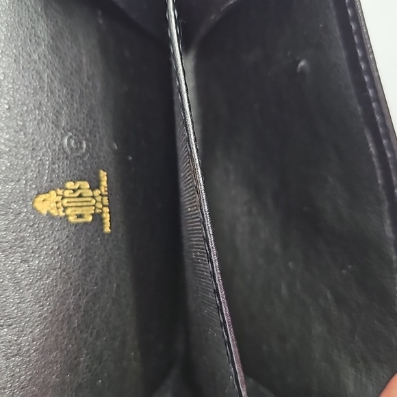 MARK CROSS 1845 BLACK LEATHER CARD CASE -MADE IN ITALY - Picture 5 of 8